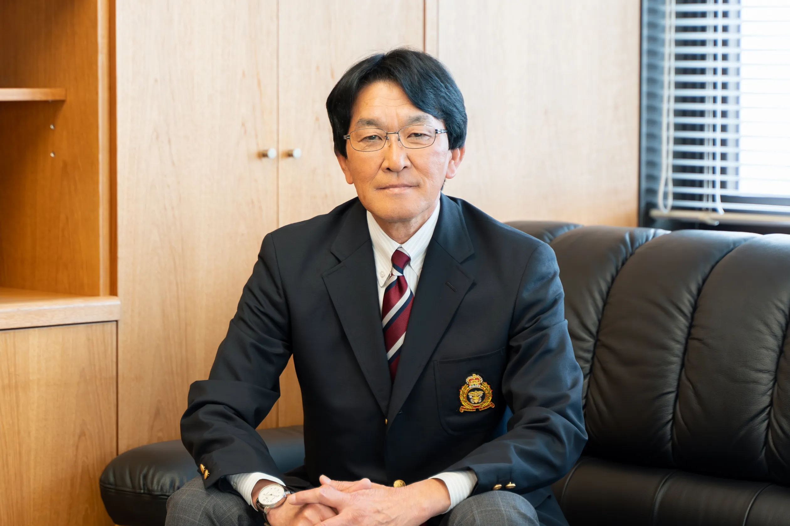 写真：北海道リース株式会社 代表取締役社長 松永 直己